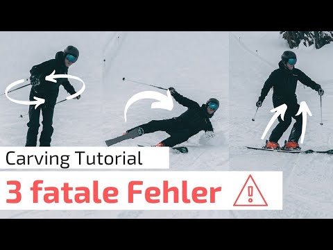 3 fatale Fehler beim Carving | Skifahren Technik
