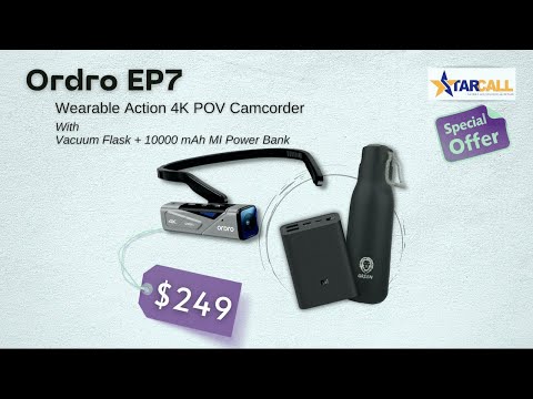 Ordro EP7 Ultra HD 4K FPV Video Camera Najem Starcall www.najemstarcall.com