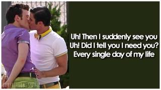 Glee - Got To Get You Into My Life (Lyrics)