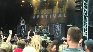 Black Veil Brides -  Intro+Love Isn't Always Fair+All Your Hate (Live at Sweden Rock 8/6 2011)