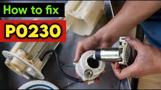 dtc p0230 interpretation