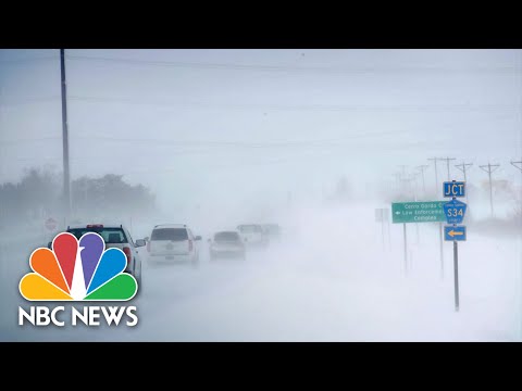 Blizzard Conditions Slam Midwest Before Taking Aim At East Coast