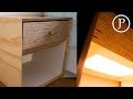 Making a Plywood Bedside Table with Integrated Night Light