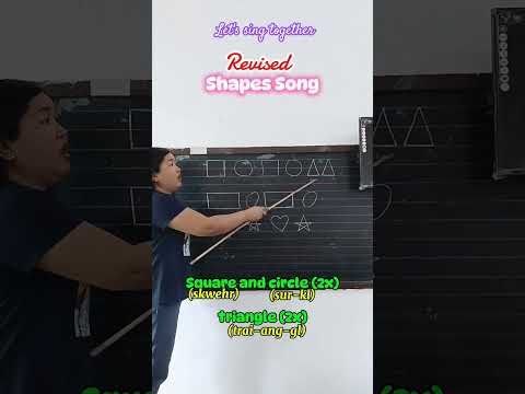 Shapes Song  #energizer #education