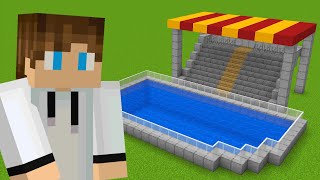 Minecraft: 15+ Aqua Park Build Hacks!