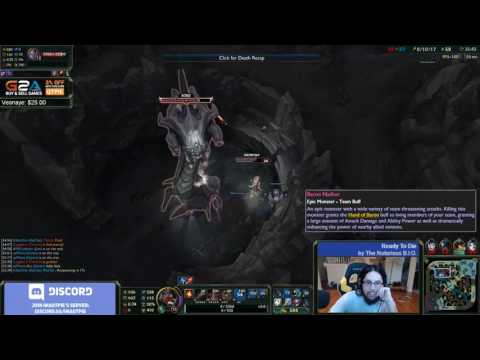 qt watching ziggs oneshot 4 people and steal baron