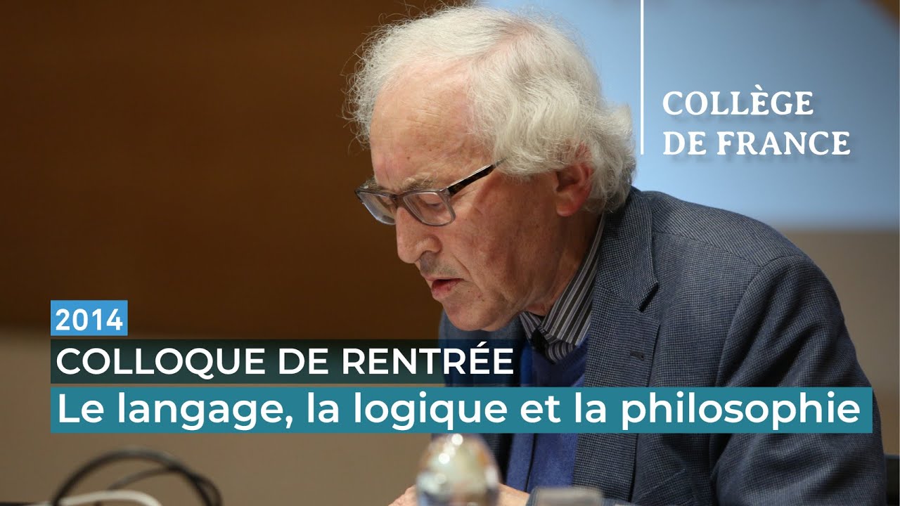 Le langage, la logique et la philosophie - Jacques Bouveresse