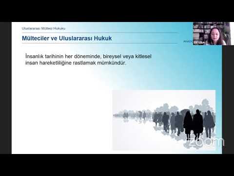 HUK222U - ULUSLARARASI HUKUK II (UNITE 7)