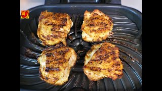 Grilled bone in chicken thighs Ninja Foodi Smart XL Grill | Ninja Foodi recipes