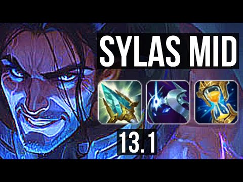 SYLAS vs AKALI (MID) | 8/1/9, 300+ games | EUW Master | 13.1