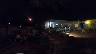 New Years 2022 back yard family fun