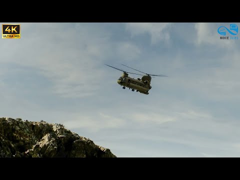 Lone Survivor:Helicopter  crash scene(4K)