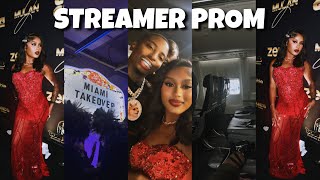 VLOG: come with me to STREAMER PROM! 