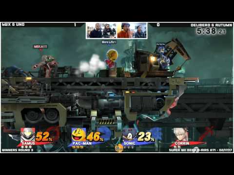 WBB #71  6WX & Uno vs Deliberd & Autumn   Winners Semi Finals   Smash 4 Doubles