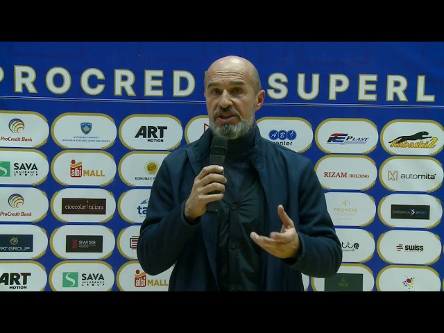  Trajneri i Bashkimit, Igor Jovoviq flet pas fitores ndaj GO+ Peja