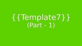 How to Compile  and Render json data Template7 part1