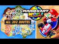 Mario Kart World All 202 Routes Between Tracks Intermission Courses
