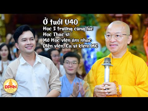 Thầy Nhật Từ chia sẻ 4 bài học từ nam ca sí Nam Cường trong talkshow Vì sao tôi theo Đạo Phật