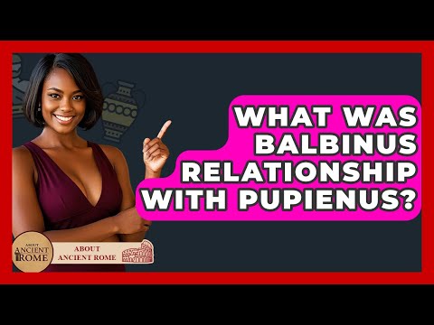 What Was Balbinus Relationship With Pupienus? - All About Rome