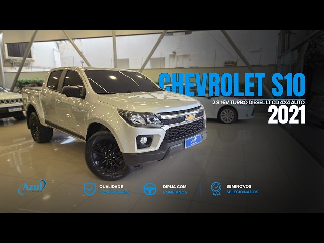 Vídeo CHEVROLET S10 2.8 16V TURBO DIESEL LT CD 4X4 AUTOMÁTICO