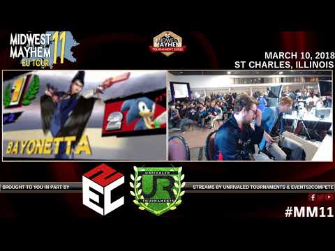 Midwest Mayhem 11 TOP 32: InC l PowPow (Sonic) vs. Circa l Locus (Bayonetta)