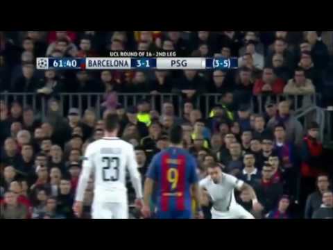 CAVANI GOAL VS BARCELONA HD