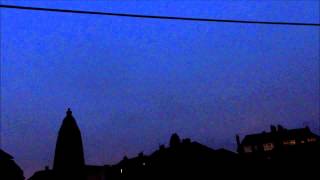 preview picture of video 'Thunder And Lightening Which Happened At Newcastle Upon Tyne on 23rd July 2013 between 4am - 5am'