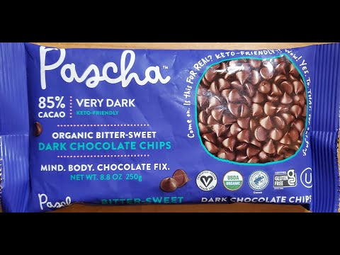 Pascha 85% Organic Very Dark Bitter Sweet Dark Chocolate Chips Review