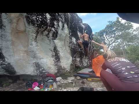 Boulder na Trave - V5 @ Setor Gol - Cocalzinho de Goiás - GO