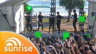 Why Don&#39;t We perform &#39;Trust Fund Baby&#39; live on the Gold Coast | Sunrise