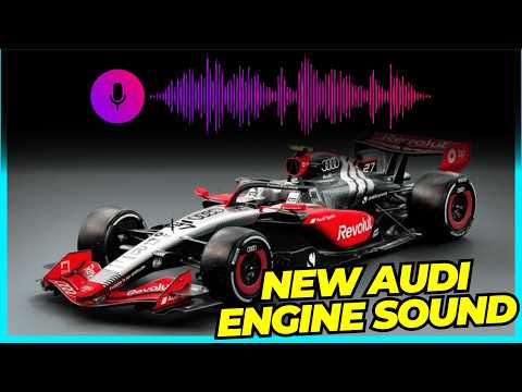 AUDI FIRES UP ITS ENGINE FOR THE FIRST TIME | FORMULA 1