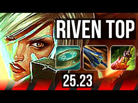 RIVEN vs DARIUS (TOP) | 15 solo kills, 57k DMG, Legendary | EUW Master | 25.23