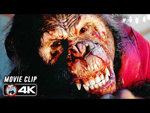Drowning The Cruel Monkey Scene | PRIMATE (2026) Movie CLIP 4K
