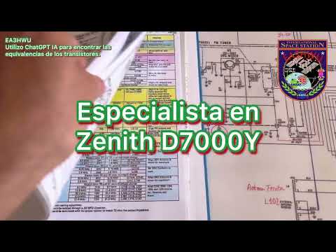 EA3HWU Utilizo IA para buscar transistores para la Zenith Trans-Oceanic