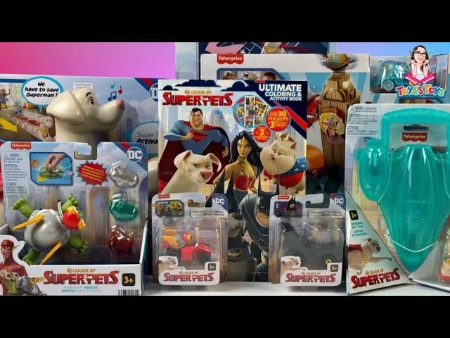 Vídeo relacionado con Fisher-Price DC Comics DC Liga de Super Mascotas Ace Héroe y Mascota Figuras de Juguete (Mattel HGL03)