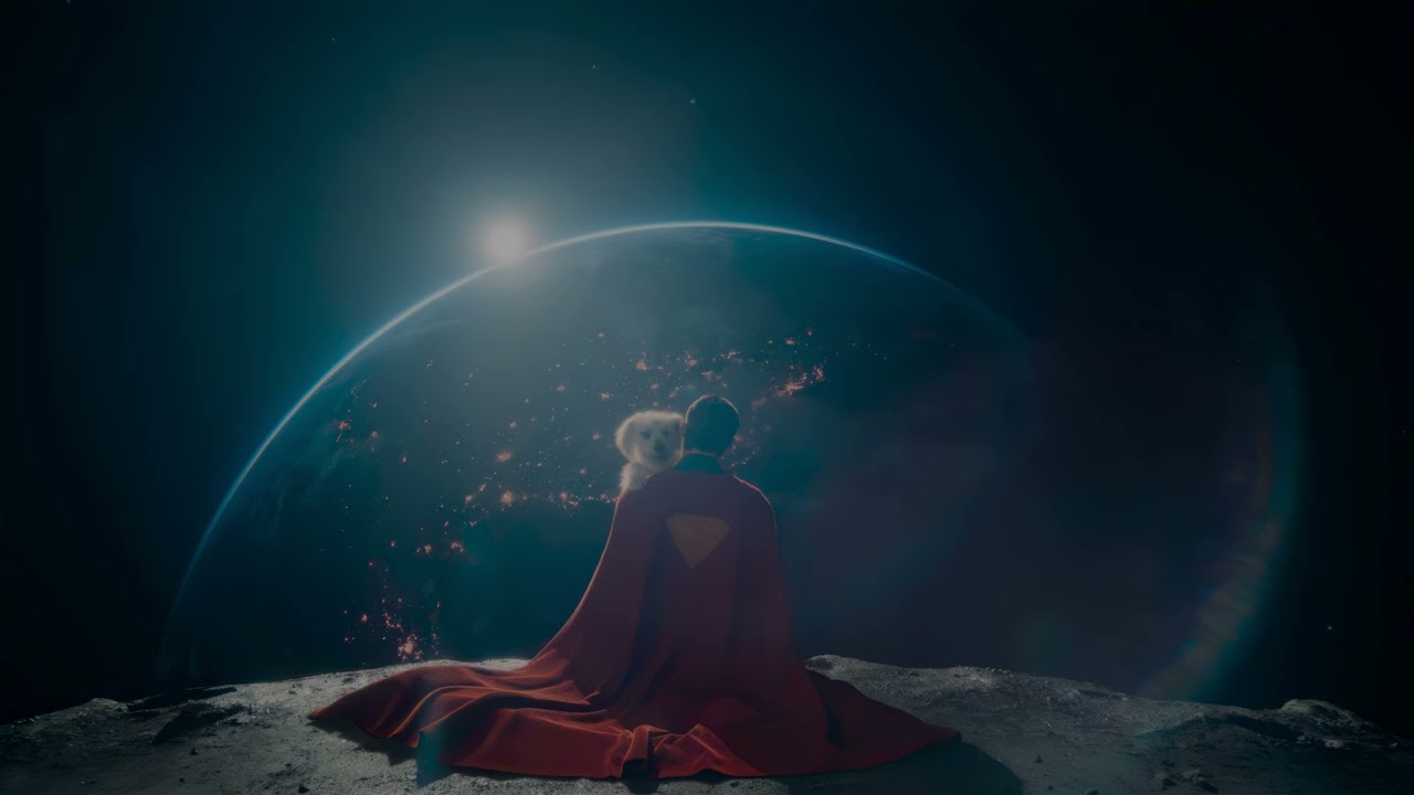 Superman and Krypto Live Wallpaper