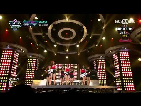 (150820) Wonder Girls - I Feel You @ Mnet M! Countdown