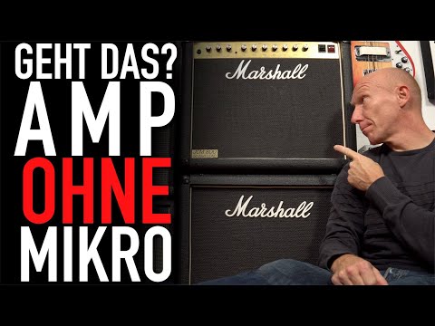 Fett ohne Mikro: Gitarren-Amp im Proberaum und zuhause still aufnehmen | Recording-Blog 91