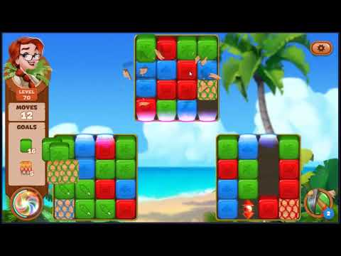 Lost Island Blast Adventure Level 70 - NO BOOSTERS 🏝️ | SKILLGAMING ✔️