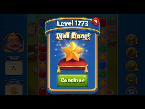 Royal Match - King Robert - Level 1773