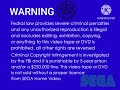 SEGA Home Video FBI Warning Screen Without VHS Filter