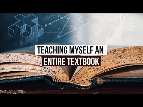 Part of a video titled How I Taught Myself an Entire College Level Math Textbook - YouTube