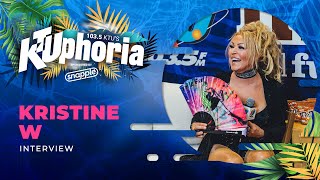 Kristine W Gets Emotional Remembering The First Time She Heard Her Song On KTU | KTUphoria 2023