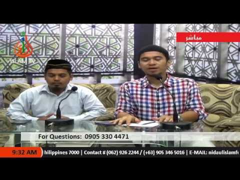 Ramadan Question & Answer - 1 (Tausug)