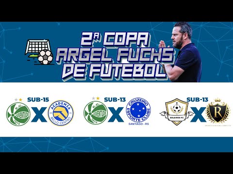 Juventude x Academia (SUB15), Juventude x Cruzeiro (SUB13) e Boleiros x Real Chapecó (SUB13) - Copa
