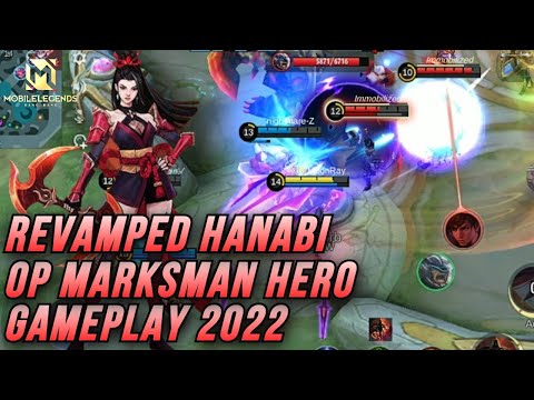 Revamped Hanabi OP Marksman Hero Gameplay - Mobile Legends Bang Bang