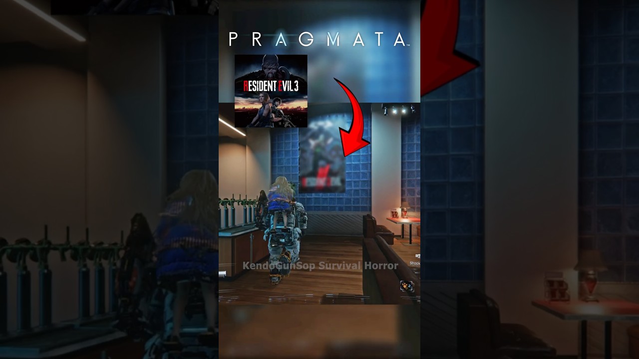 RESIDENT EVIL Reference - PRAGMATA Gameplay Walkthrough #Pragmata #Gaming #Capcom #PRAGMATAMoonBytes