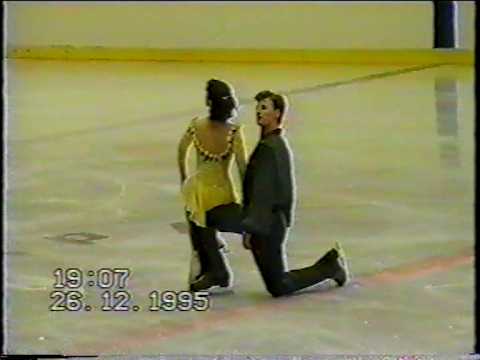 Maria Eltsova & Andrei Bushkov - 1996 Russian Nationals Figure Skating Championships Short Program