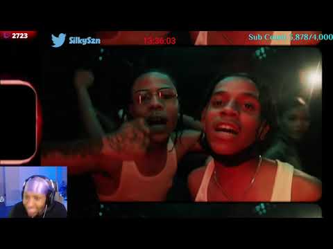 Silky Reacts To KAY FLOCK X C BLU -"WHAT YALL WANNA DO" (SHOT BY SPIKE TARANTINO)
