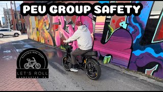 PEV RIDING SAFETY TIPS